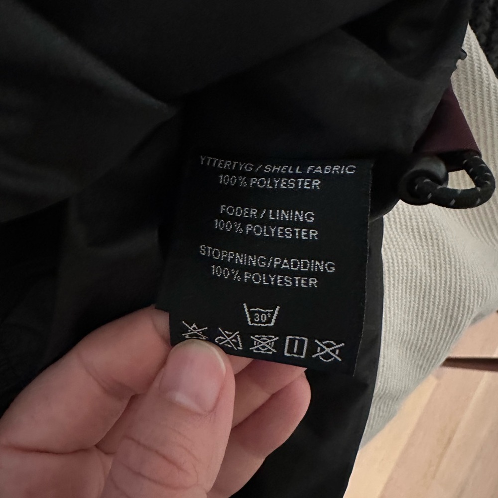 Montec Burgundy Hooded Ski Jacket - Picture 7 of 8
